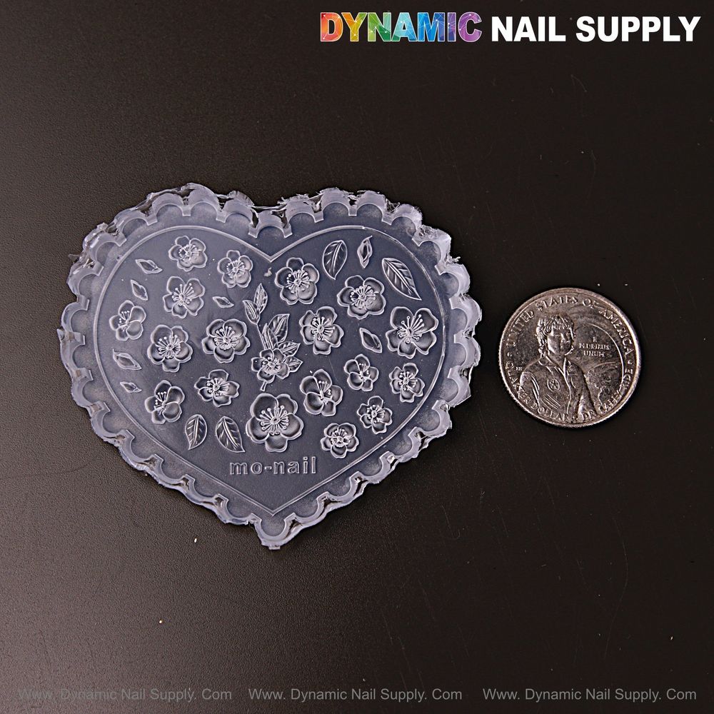 clear silicone flower mold - 2