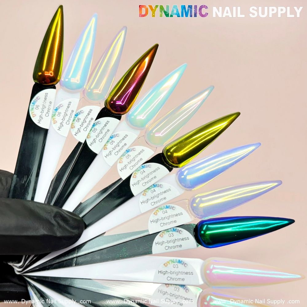 bright gold mermaid chrome powder jar - 3