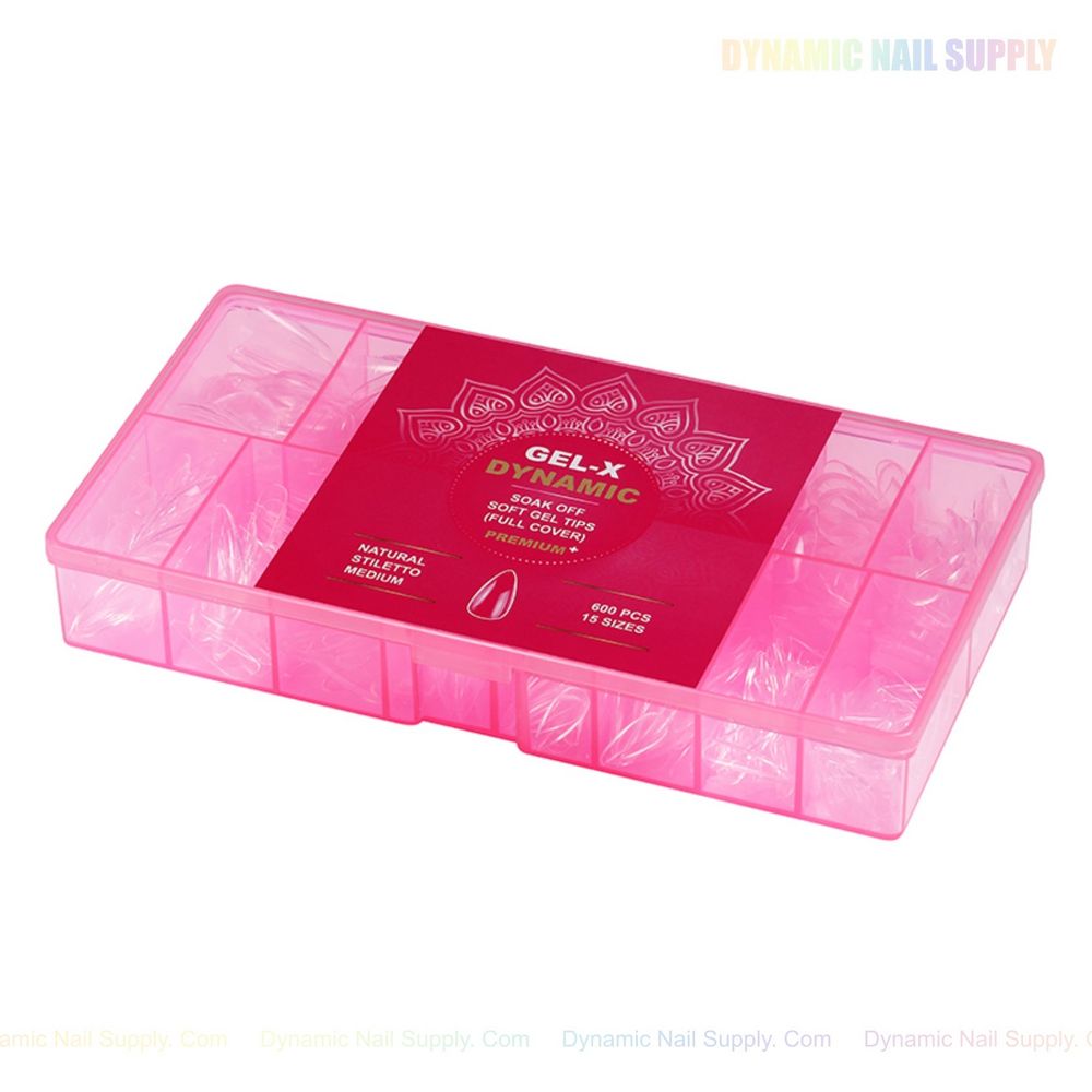 clear stiletto gel-x nail tips - 11