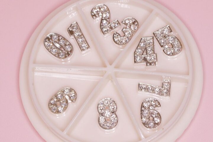 Beginner Guide to Silver 3D Number Nail Charms