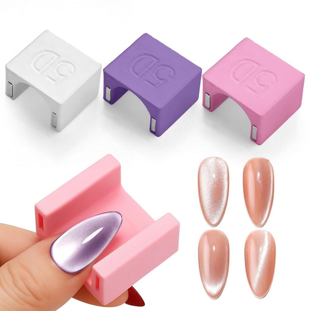 white U-shape cat eye magnet tool - 5